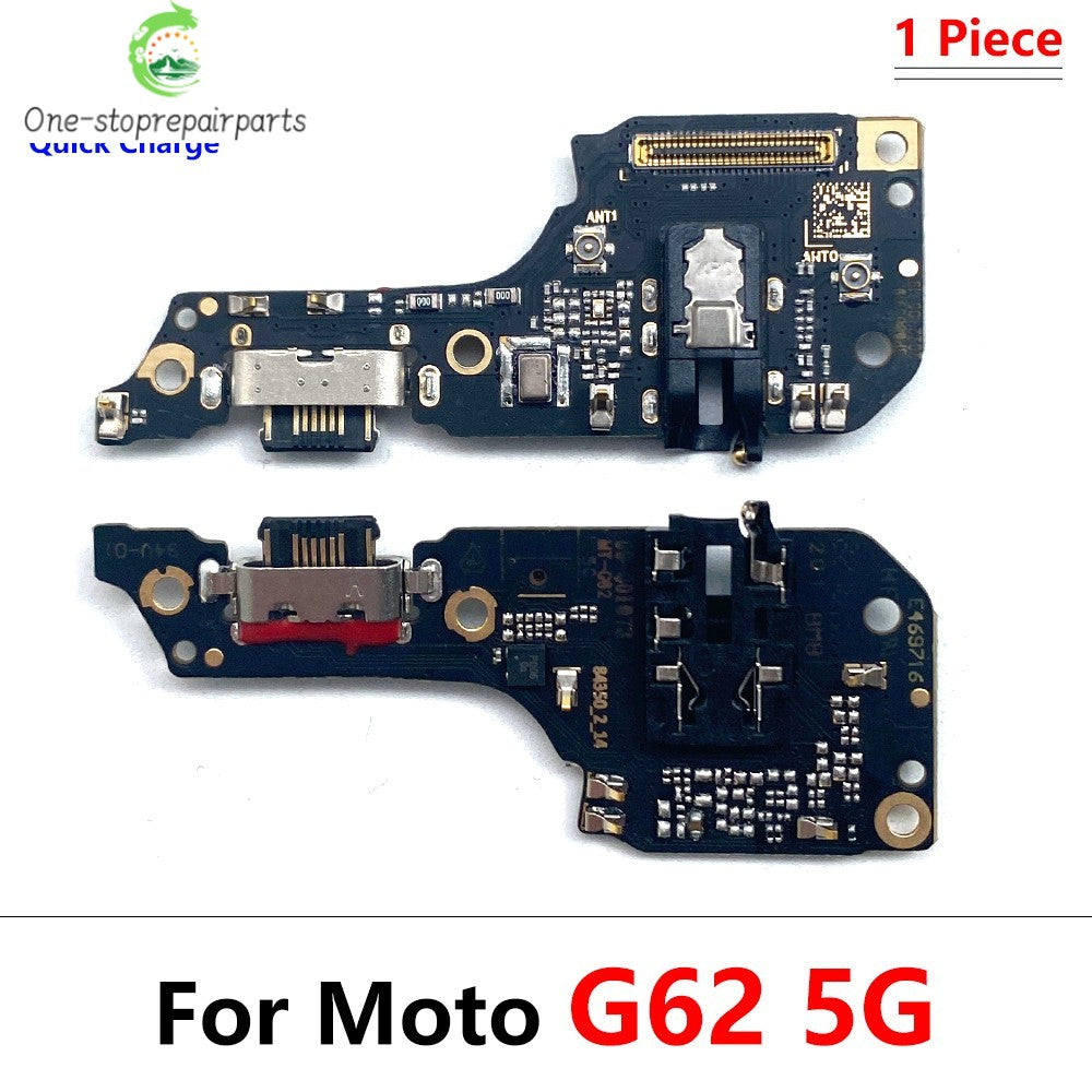 USB Charging Board Port Dock Charger Connector Flex Cable For Moto E6i E7i E22i E32 G24 Power G04 G14 G54 G64 G84 G42 G62 5G Motorola phone repair parts