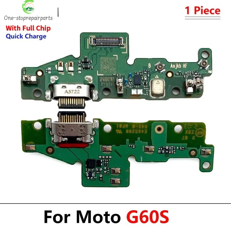 New For Moto G10 G20 G30 G50 G31 G41 G71 G60s G51 G22 G72 5G USB Charge Port Jack Dock Connector Charging Board Flex Cable Motorola phone repair parts