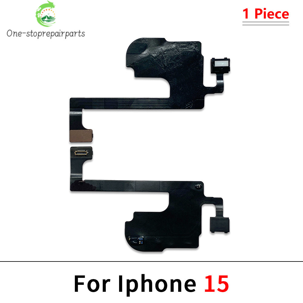 10Pcs, Earpiece Proximity Light Sensor Face Recognition Function Ribbon Flex Cable For IPhone 13 14 15 16 17 Pro Max Plus Mini iPhone phone repair parts