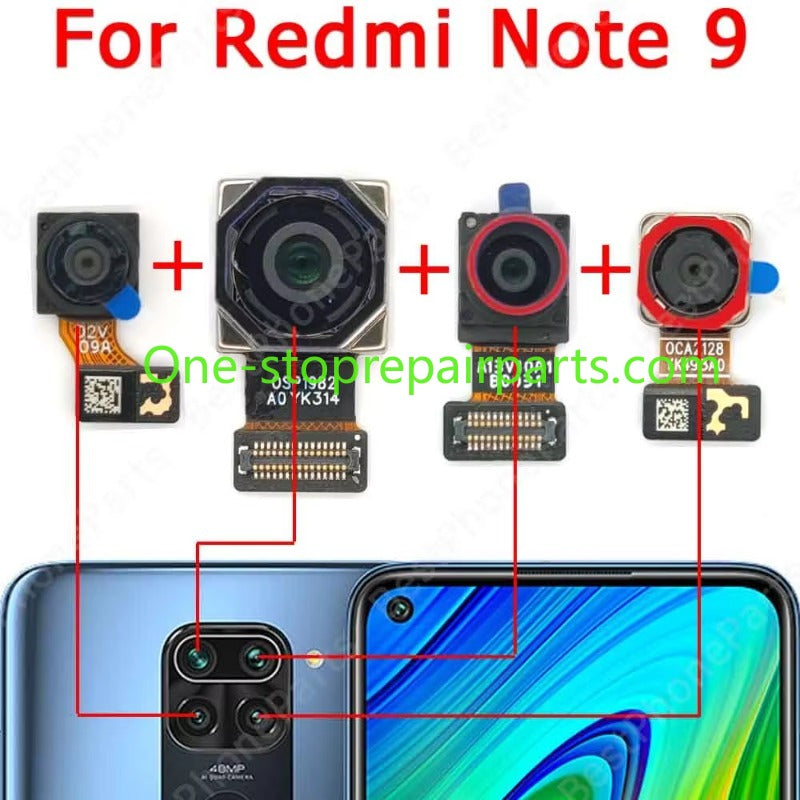 Rear Back Camera For Xiaomi Redmi Note 9 Pro 9S 9Pro Note9 Main Backside Camera Module Flex Replacement Spare Parts Xiaomi phone repair parts