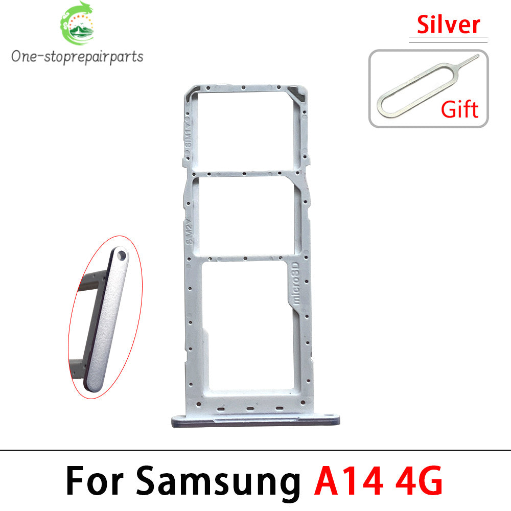 SIM Card Slot SD Card Tray Holder Adapter For Samsung A13 A14 4G 5G Replacement Spare Parts Samsung phone repair parts