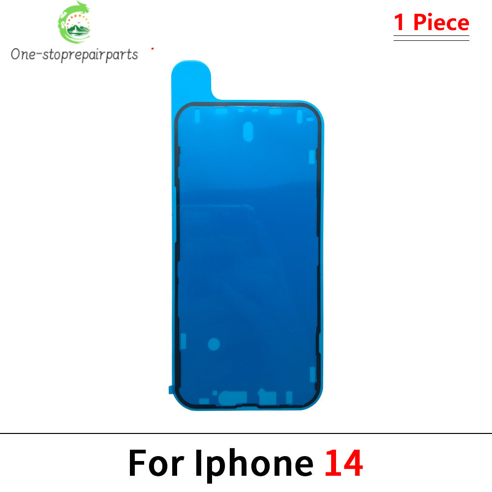 10Pcs Waterproof Sticker For iPhone 11 12 13 14 15 16 17 Pro Max Plus Adhesive LCD Screen Frame Seal Tape Repair Parts iPhone phone repair parts