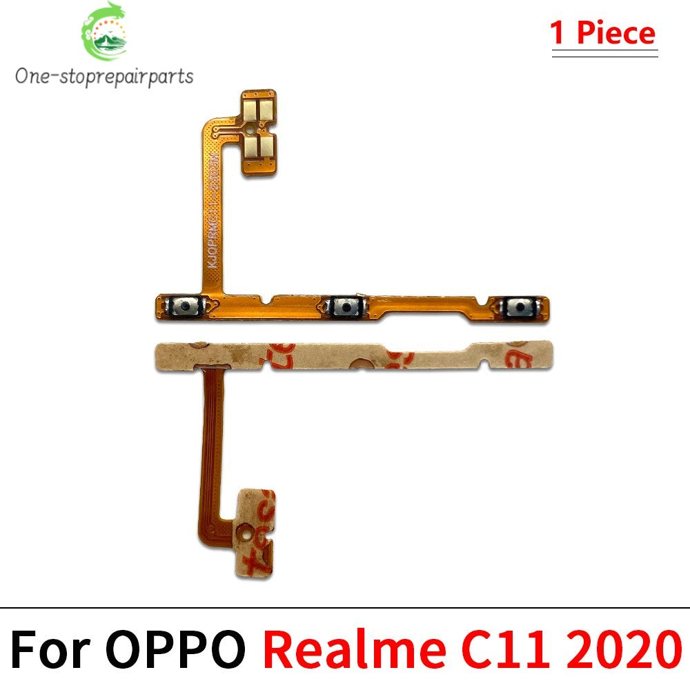USB Charger Charging Dock Port Connector Main Mainboard Power Volume Flex Cable For OPPO Realme C11 2020 2021 Realme phone repair parts