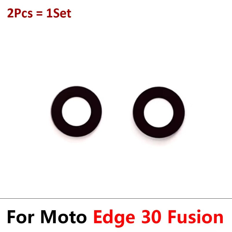 New Camera Glass Lens Back Rear Camera Glass Lens with Ahesive Sticker For Motorola Moto Edge 20 30 40 Pro Lite Neo Fusion Motorola phone repair parts
