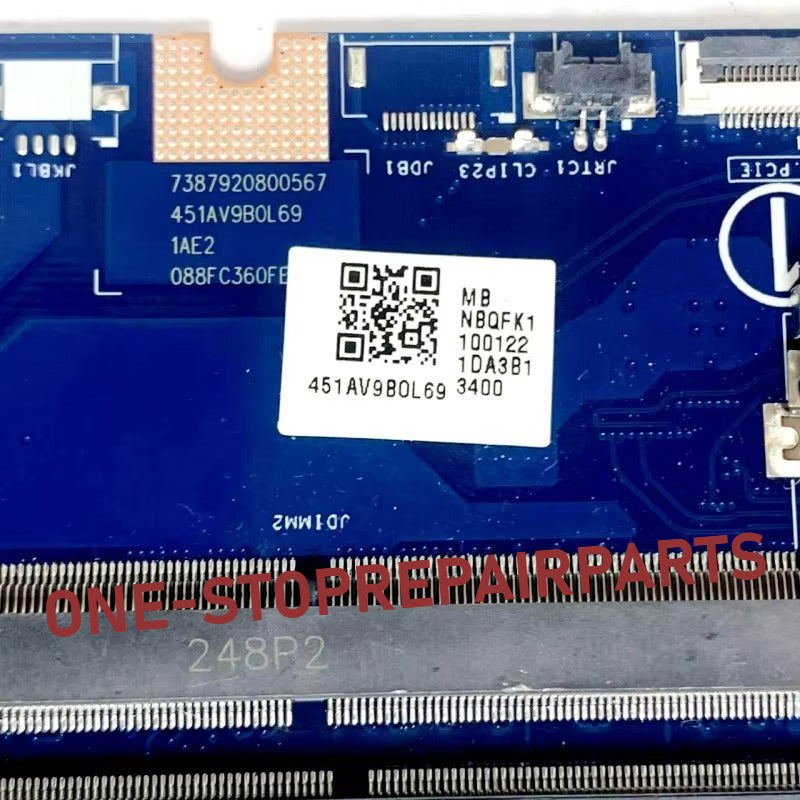 HH514 LA-L973P Motherboard For Acer Nitro AN515-58 Laptop Motherboard I5-12500H I7-12700H CPU RTX3050/3050Ti 4G GPU NBQFH11005 Acer laptop repair parts
