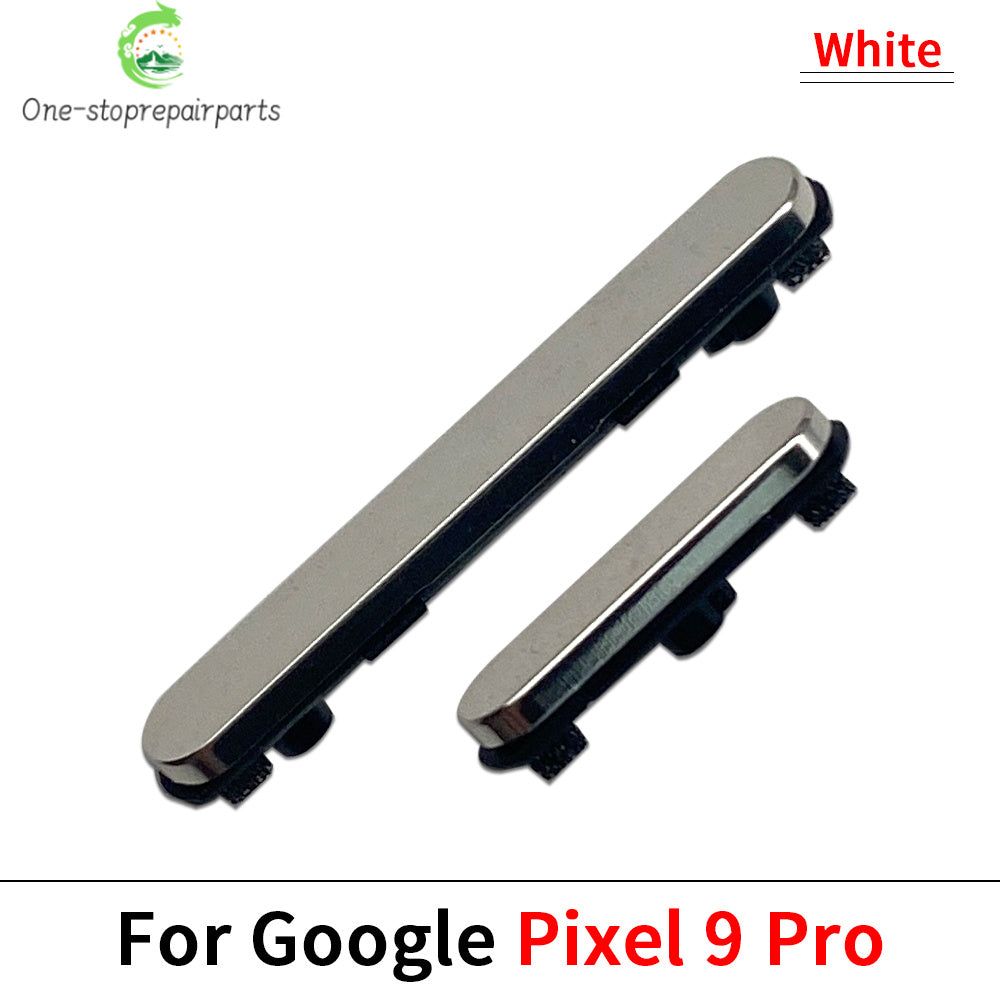 10Pcs. New For Google Pixel 9 / Pixel 9 Pro / Pixel 9 Pro XL Power Volume Side Button Key Replacement Parts Google Pixel phone repair parts