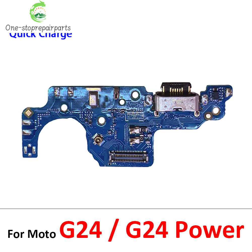 USB Charging Board Port Dock Charger Connector Flex Cable For Moto E6i E7i E22i E32 G24 Power G04 G14 G54 G64 G84 G42 G62 5G Motorola phone repair parts