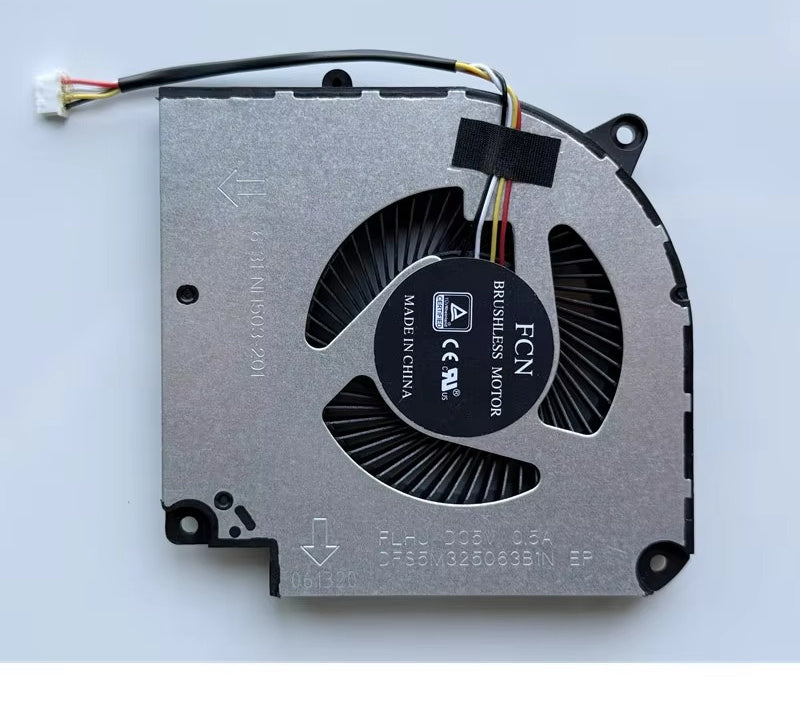New Original Laptop CPU GPU Cooling Fan For GIGABYTE AORUS 5 KB  Medion erazer P15805 FLHF FLHJ 6-31-NH503-201 6-31-NH5D2-100 Gigabyte laptop repair parts