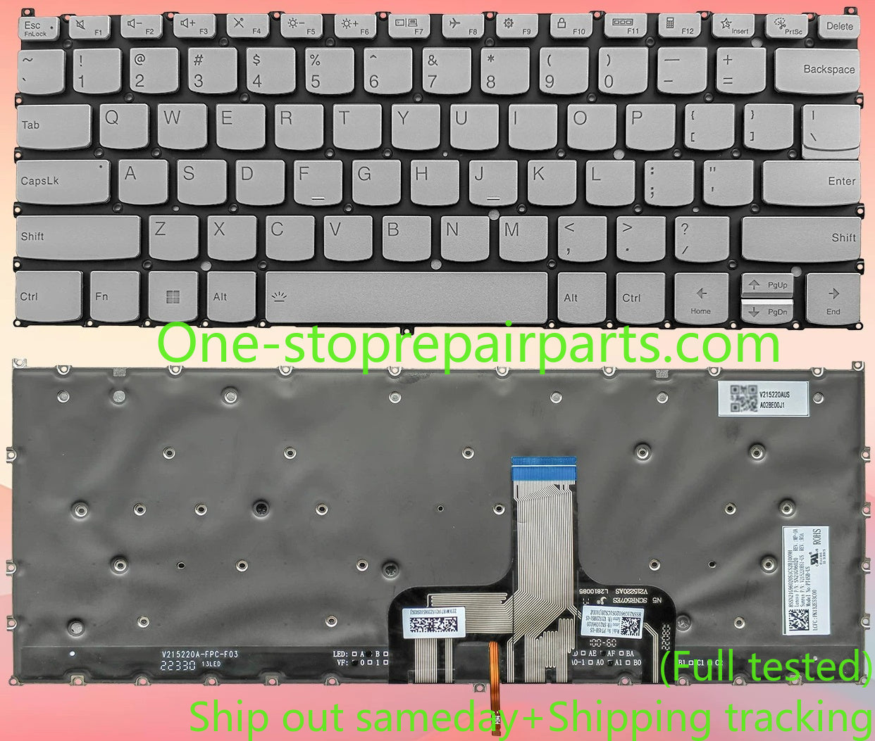 Keyboard for Lenovo Yoga 7 14lAL7 IRL8 Yoga Slim 7 ProX 14ARH7 14IAH7 US backlight