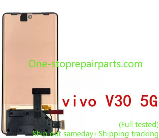 LCD Touch screen assermbly for VIVO V30 V2318 5G overseas version of the LCD screen assembly with frame