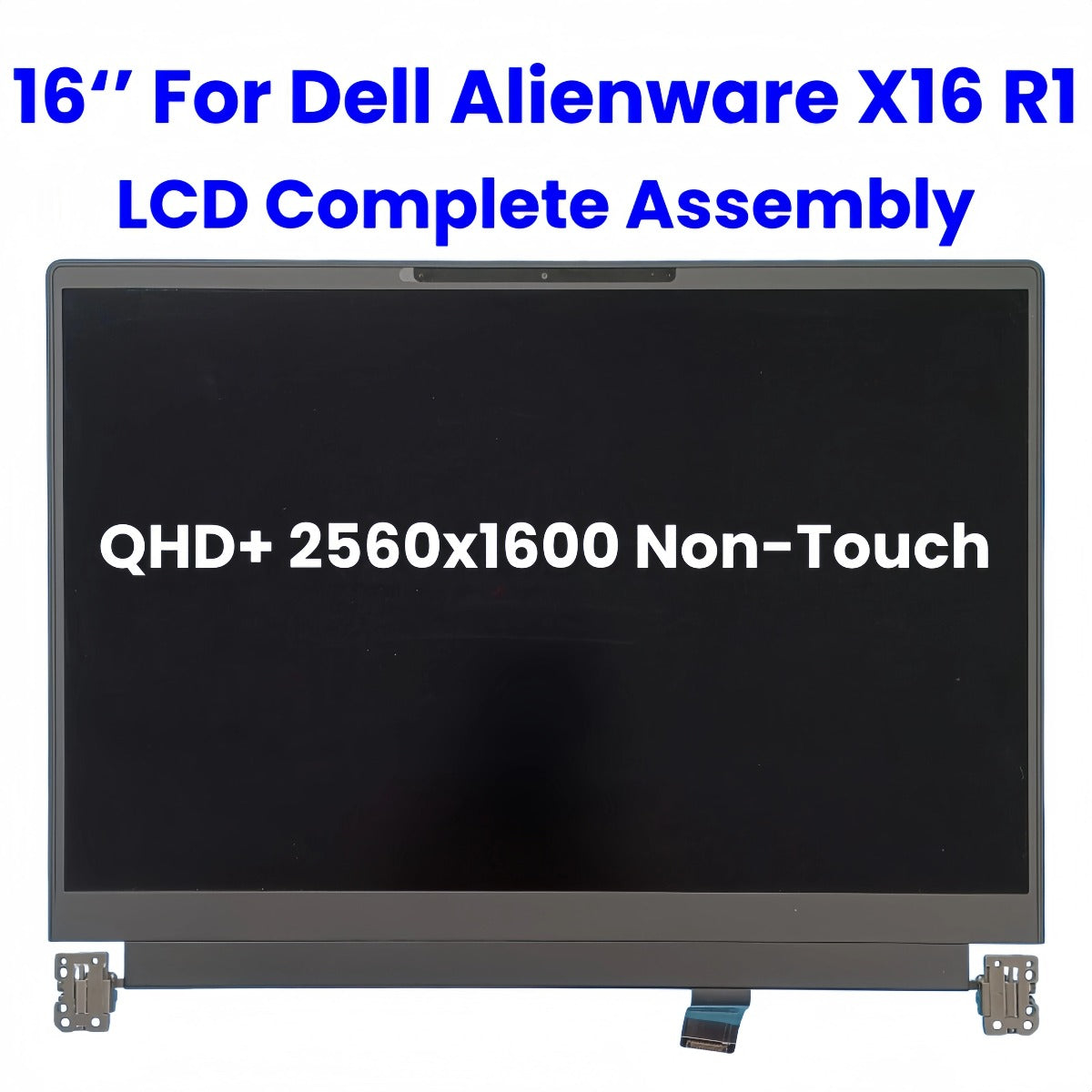 For Dell Alienware X16 R1 16‘’ Laptop LCD Screen Complete Assembly QHD+ 2560x1600 165Hz FRCV0 Dell laptop repair parts