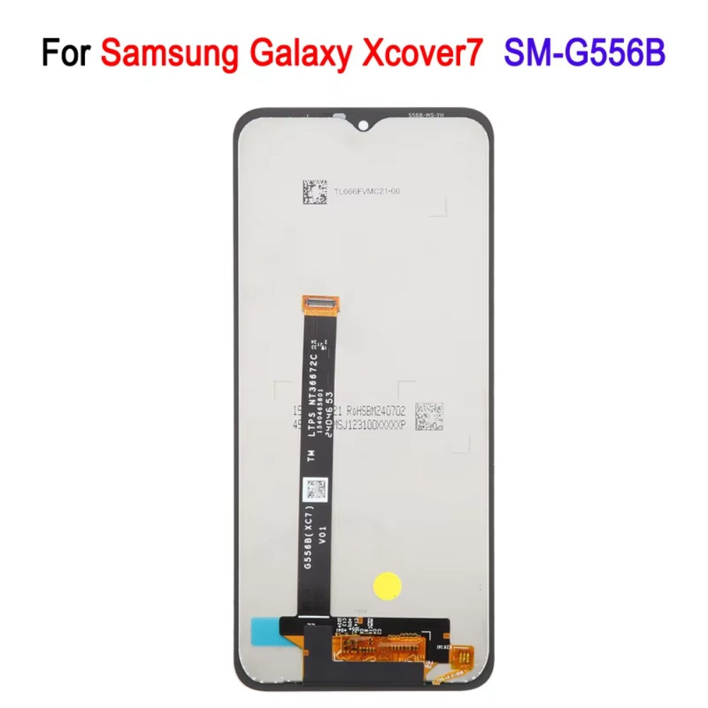 6.6-inch PLS LCD Screen For Samsung Galaxy Xcover7 SM-G556B / Galaxy Xcover7 Pro SM-G766B  LCD Display Touch Screen Replacement Samsung phone repair parts