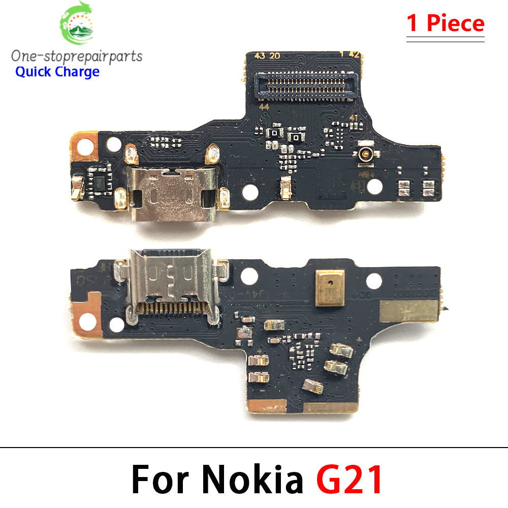 New For Nokia C1 C2 C12 C10 C20 C30 C21 Plus G10 G20 G50 G21 G11 USB Charging Board Port Dock Charger Connector Board Flex Cable Nokia phone repair parts