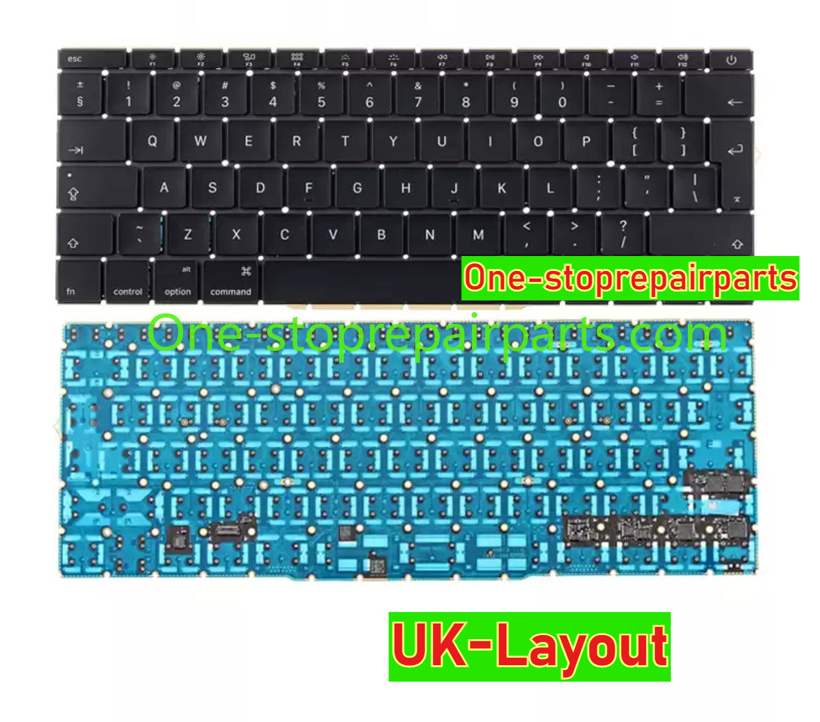 New A1708 Keyboard for Macbook Pro 13.3" Retina US UK English French German Spanish Italian Swiss Dutch Czech Norwegian Macbook repair parts