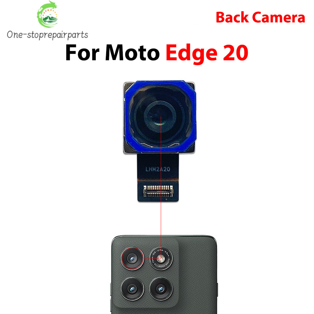 Front Camera Flex Front Back Rear Camera Module Flex Cable For Motorola Moto Edge 20 30 40 50 Neo Fusion Lite Pro Motorola phone repair parts