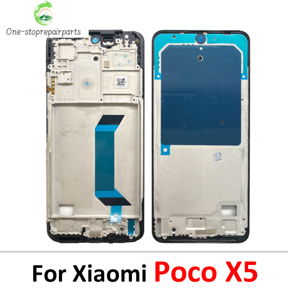 New Housing Middle Frame Bezel Middle Frame For Xiaomi Poco X3 X4 GT X5 M4 M5 Pro 4G 5G M5s Replacement Parts  Xiaomi  Xiao mi phone repair parts