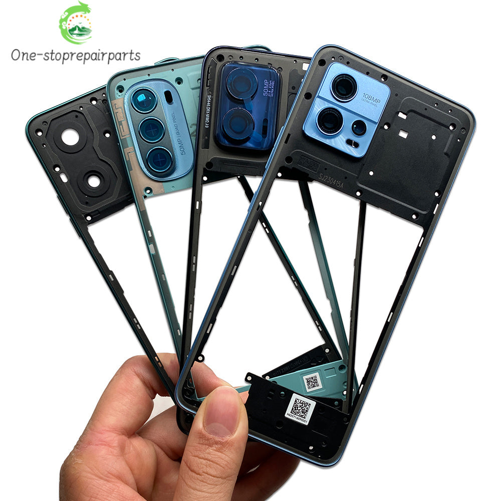 New Middle Frame Holder Housing Bezel Plate For Motorola Moto G04 G23 G34 G53 G54 G62 G72 G73 5G Replacement Repair Parts Motorola phone repair parts
