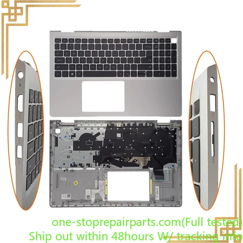 Case for DELL inspiron 15 3511 3510 3520 3515 LCD Back top housing cover bezel frame bottom  hinge upper palmrest