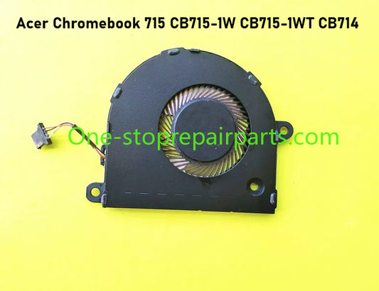 23.HAWN7.001 CPU Cooling Fan For Acer Chromebook 714 CB714-1W CB714-1WT 715 CB715-1W CB715-1WT DFS150305A80T 0FLDC0000H FCN3LZATFATN10 Acer laptop repair parts