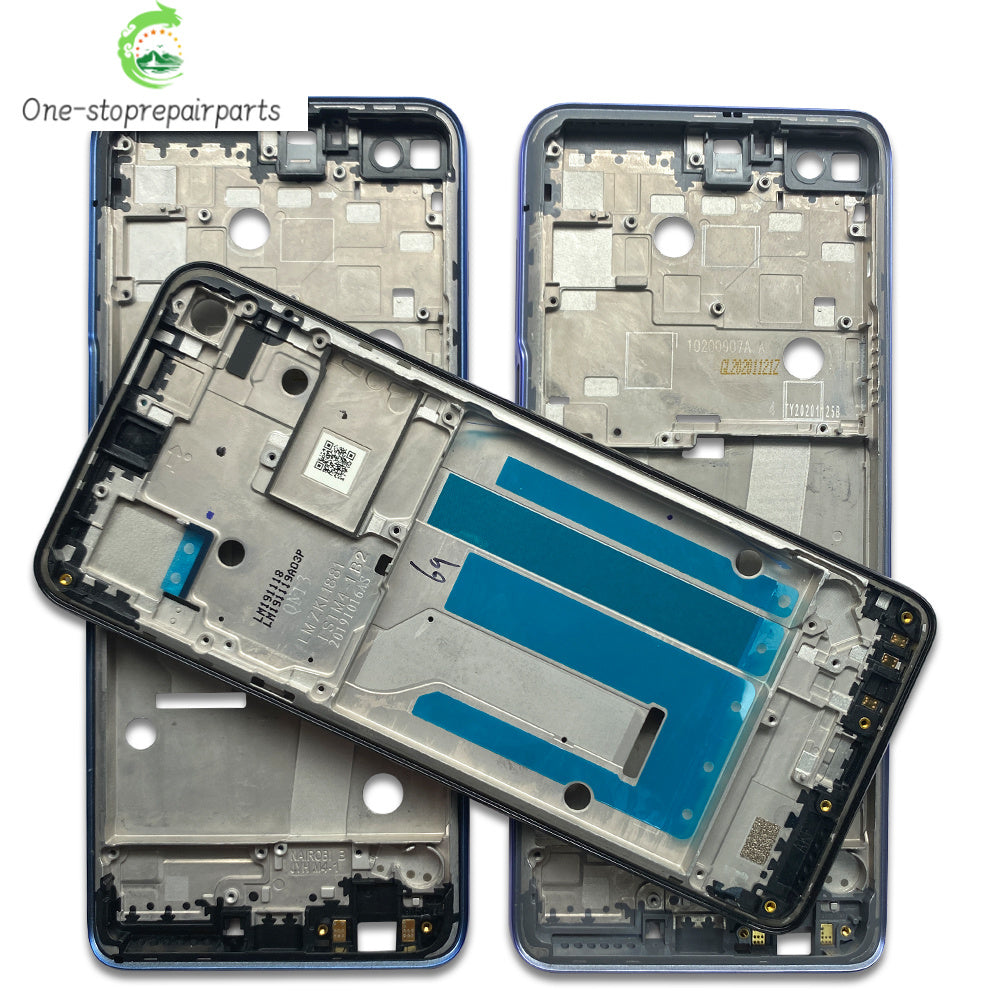 New For Motorola Moto One Action Visoin Fusion Plus Hyper Macro Front Housing LCD Display Bezel Middle Frame Motorola phone repair parts
