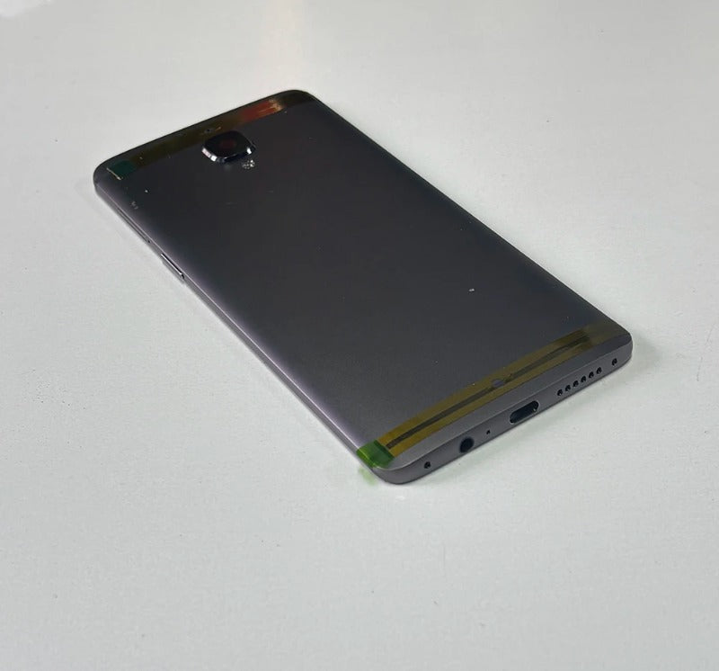 Original Back Battery Cover Rear Door Housing Case For Oneplus 3 Oneplus 3T With Camera Lens + Power Volume Buttons Replacement OnePlus phone repair parts