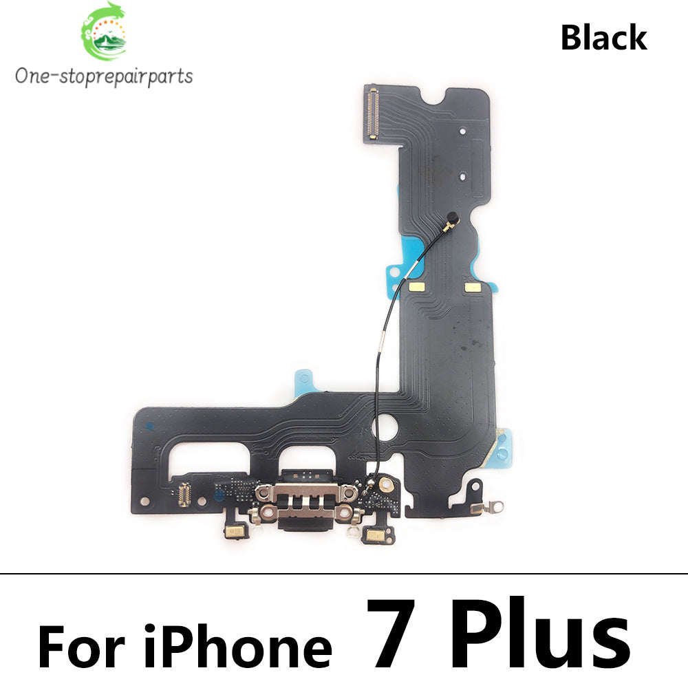 10Pcs/Lot, USB Charging Port Mic Microphone Dock Connector Board Flex Cable For iPhone 6 6G 6S 7 7G 8 8G Plus Repair Parts iPhone phone repair parts