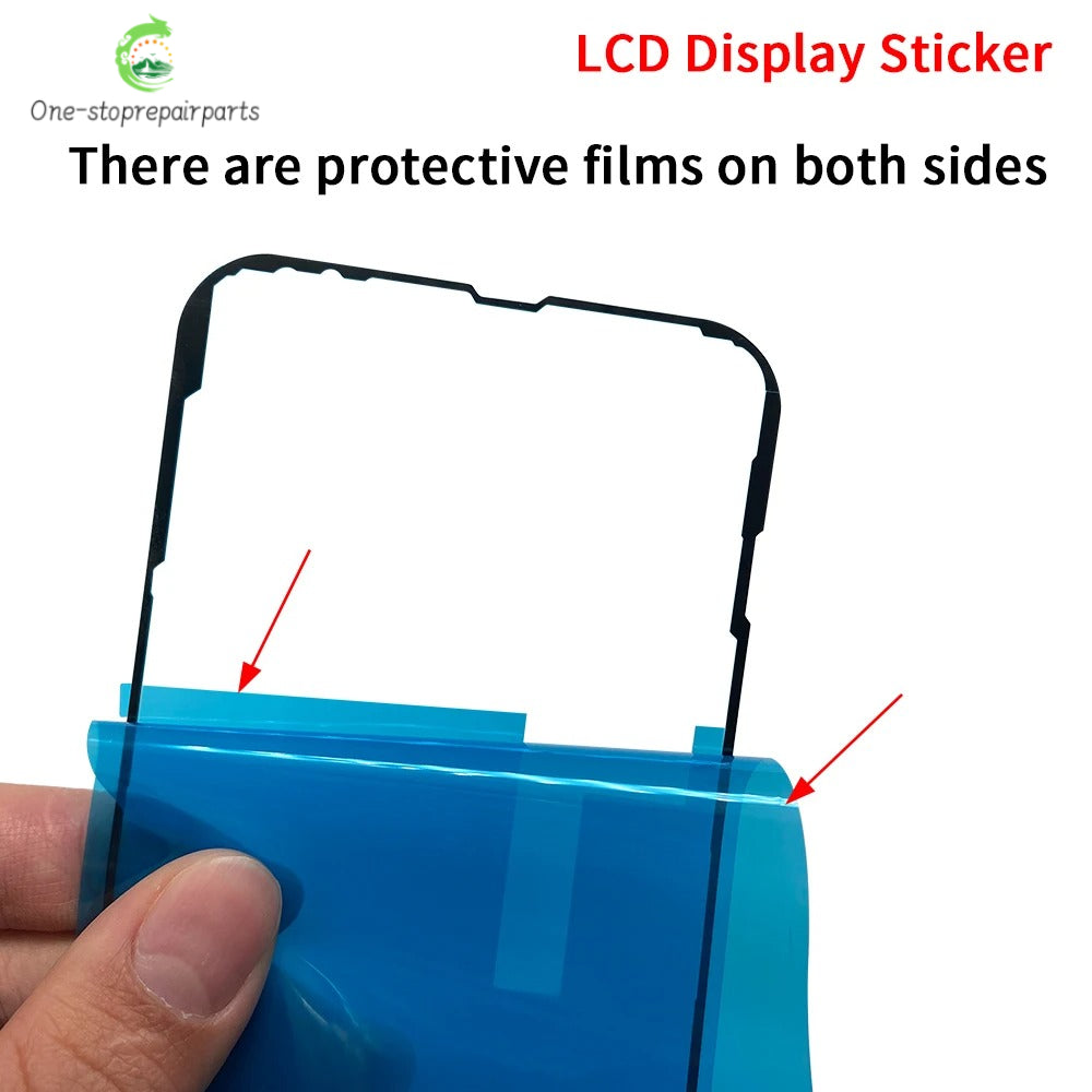 10Pcs Waterproof Sticker For iPhone 11 12 13 14 15 16 17 Pro Max Plus Adhesive LCD Screen Frame Seal Tape Repair Parts iPhone phone repair parts