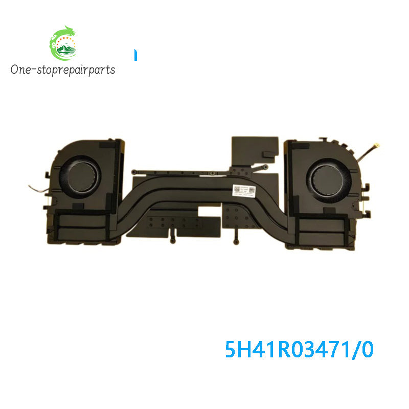 NEW Original LAPTOP CPU GPU Cooling Fan With Heatsink For Lenovo Thinkpad P16v Gen3 5H41R03471/0 Lenovo laptop repair parts