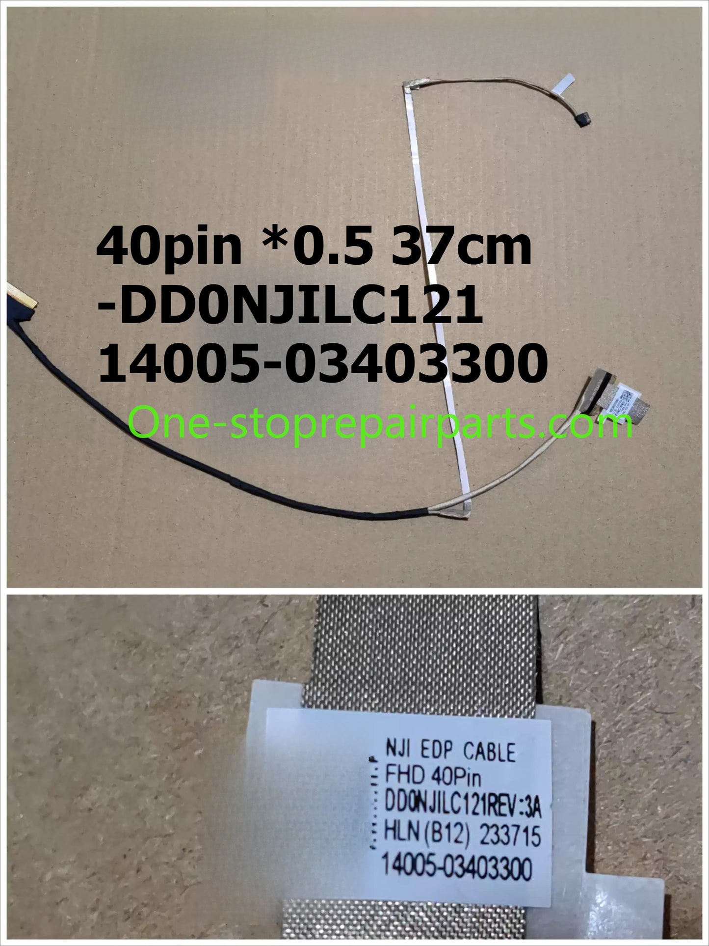LCD LVDS Screen Cable for ASUS FA506 IH/II/IU/IV FX506 FX506LH FX507Z DD0BKXLC010 DD0BKXLC100 14005-03400200  14005-03400000