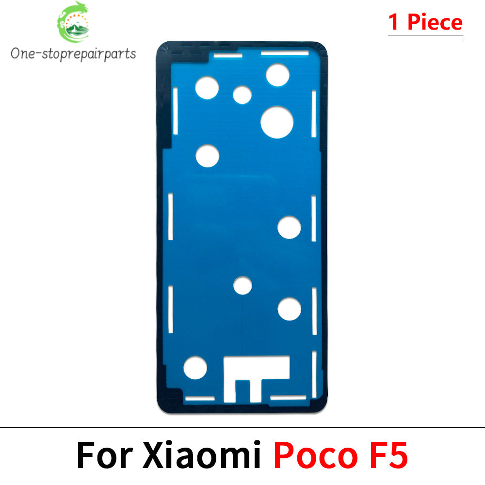 New For XIaomi Poco F3 F4 F5 M4 X3 X4 X5 X6 Pro GT 4G 5G Adhesive Sticker Back Housing Battery Cover Glue Tape  Xiaomi  Xiao mi phone repair parts