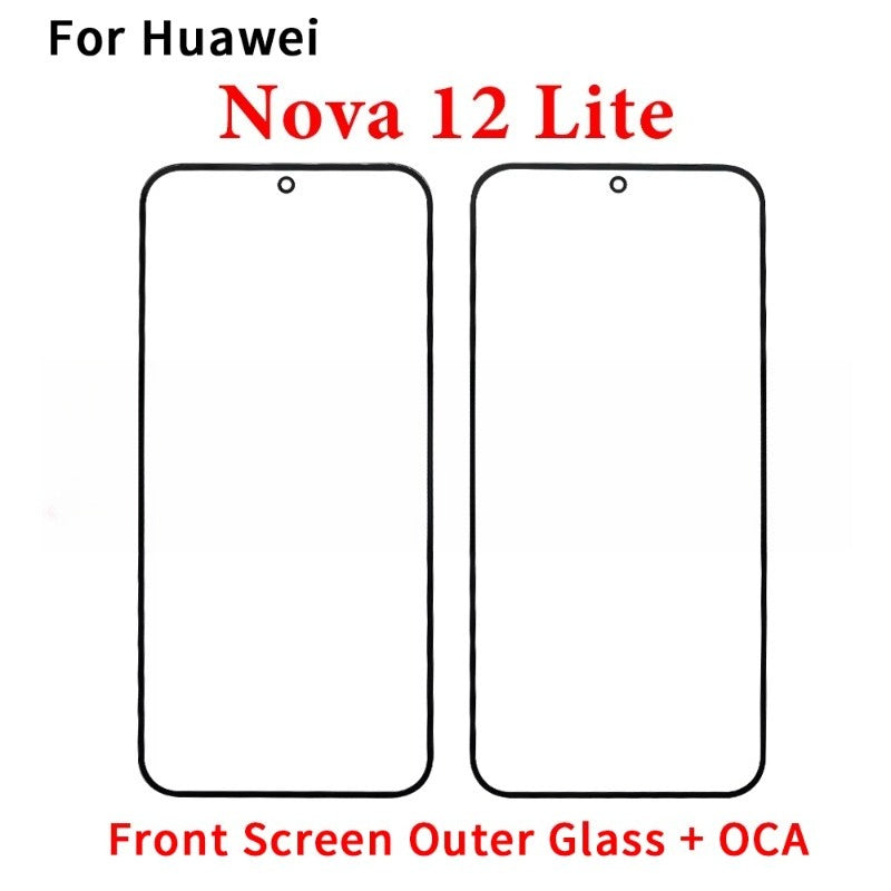 Front Screen Outer Glass With OCA For Huawei Nova 10 10Z 11 11i 12 12i Pro SE Ultra Lite Replacement Parts Huawei phone repair parts