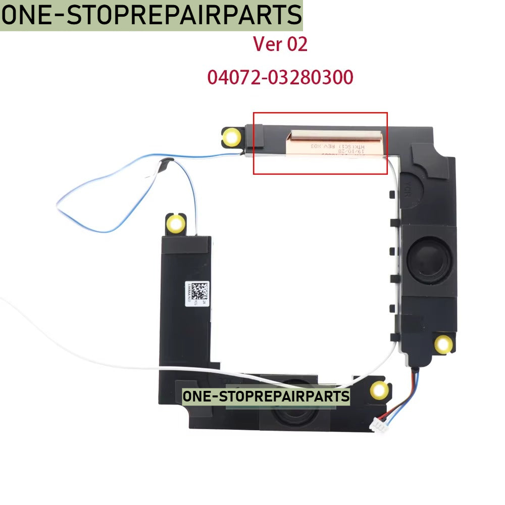 Laptop Internal Speaker For Asus Vivobook X509 X509MA X509FA X509DA 04072-03280000 Notebook PC Loudspeaker Built-in Speakers New ASUS laptop repair parts