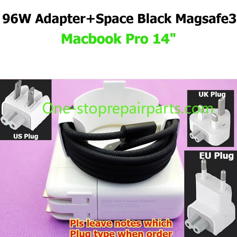 USB-C to MagSafe 3 Cable Power Adapter 30W 35W 70W 96W 140W  for Apple Macbook Magsafe3 Macbook Air A3448 A3449 A3240 A3241 Pro A3434 A3429 A3426 M2 M3 M4 M5  magnetic