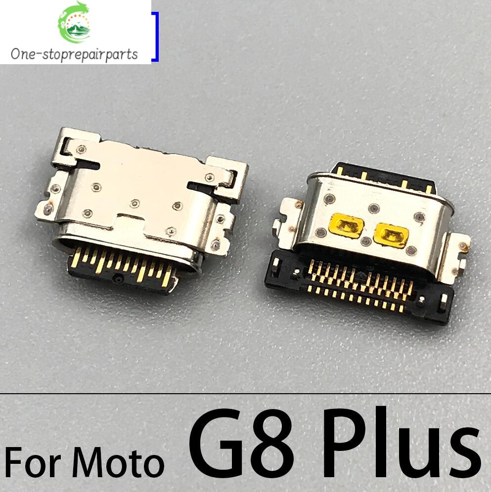 10Pcs USB Charging Port Connector Charge Jack Socket Plug Dock For Motorola Moto G9 G5 G5S G6 G7 Plus G8 Power Play Plus Lite Motorola phone repair parts