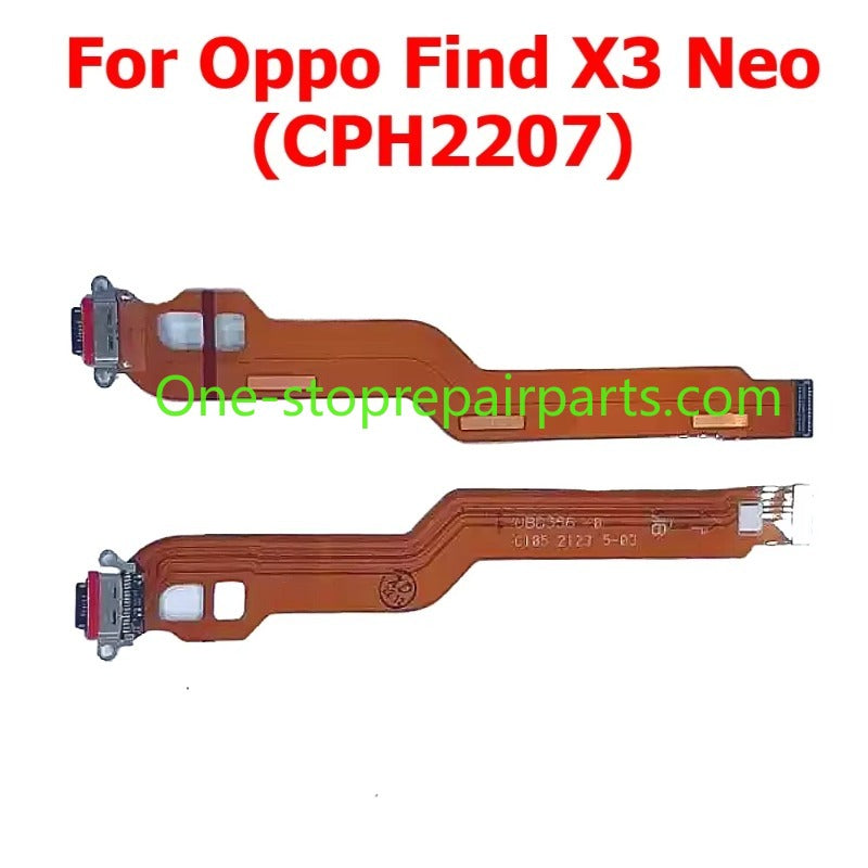 Charge Board For OPPO Find X5 Pro X3 Lite X2 Neo X 5G Charging Port Plate Ribbon Socket Usb Connector Phone Parts Flex Cables Oppo phone repair parts