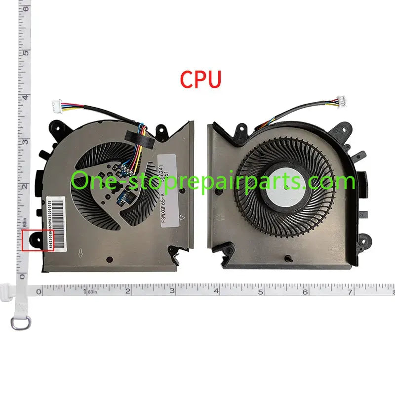New Laptop cpu cooling fan For  MSI GF63 8RC 8RD MS-16R1 MS-16R2 Series Laptop CPU Fan PABD08008SH N413 MSI laptop repair parts