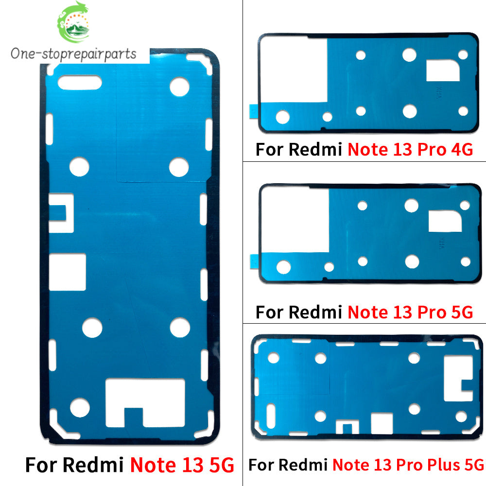 New For Xiaomi Redmi Note 9 9s 10 10s 11 11s 12 13 Pro Plus 4G 5G Adhesive Sticker Back Housing Battery Cover Glue Tape Xiaomi  Xiao mi phone repair parts