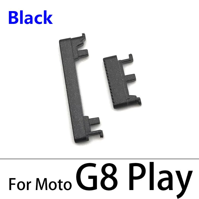 10Pcs/Lot, New For Motorola Moto G8 G9 Plus Play Power Lite Power Button + Volume Side Button Replacement Parts Motorola phone repair parts