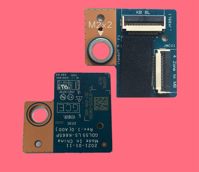 Dell G15 5510 5515 5511 5520 network port audio small board USB small board 091CKF 0F5X25 0PMY37 05N52P 07C6KC 0PXVKJ  LS-K668DAUGHTERBOARD