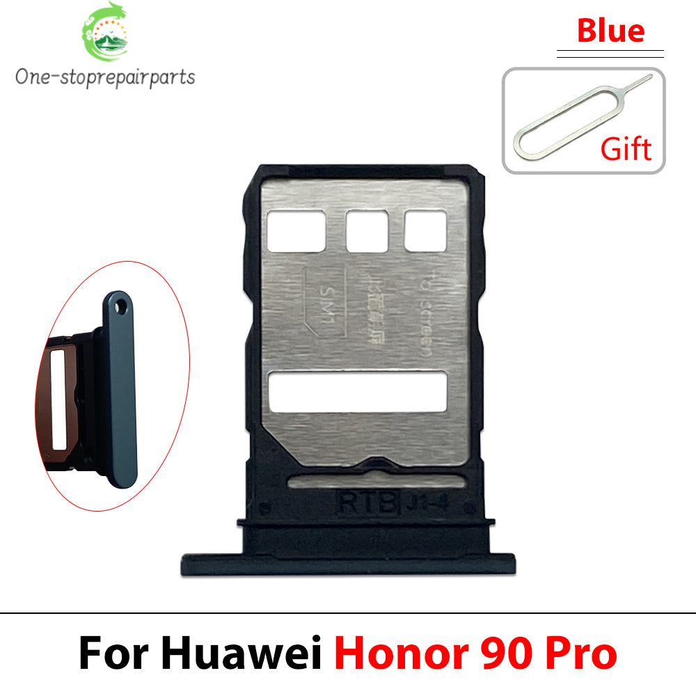 New For Huawei Honor 90 Pro Lite 5G SIM Card Tray Slot Holder Adapter Accessories Huawei phone repair parts