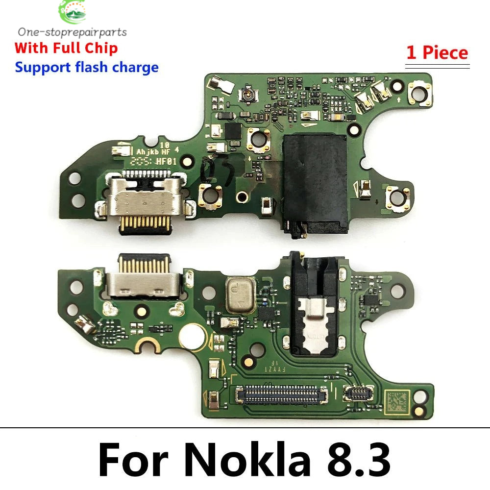 For Nokia 8.3 USB Charger Dock Connector Charging Port Microphone Flex Cable Replacement Parts Nokia phone repair parts
