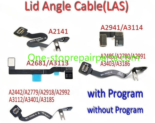 2026 New LCD Sleep Sensor Cable LAS Angle A3112 A3401 A3185 A3403 A3186 A2442 A2485 A2681 A2941 for MacBook Pro Air M1M2 M3 M4 Macbook repair parts