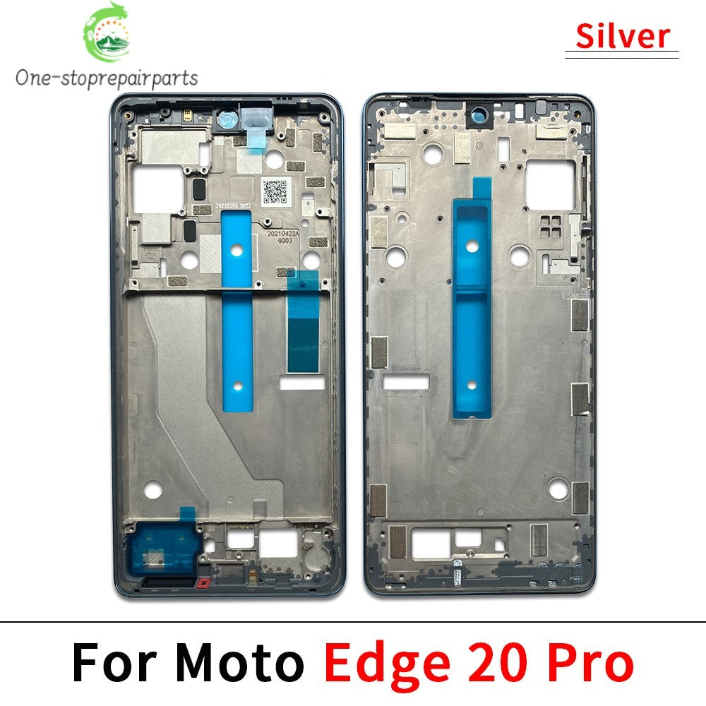 10Pcs, Housing Middle Frame Bezel Middle Frame For Motorola Moto Edge 20 30 Lite Pro / Edge 40 Neo Replacement Parts Motorola phone repair parts