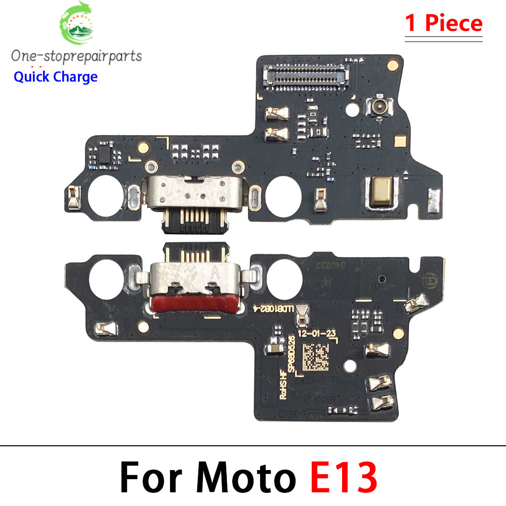 USB Charger Charging Dock Port Connector Flex Cable For Moto E5 E6 E6s E6i E7 E7i Plus Power Play go E20 E30 E40 E32 E22 E13 E14 Motorola phone repair parts