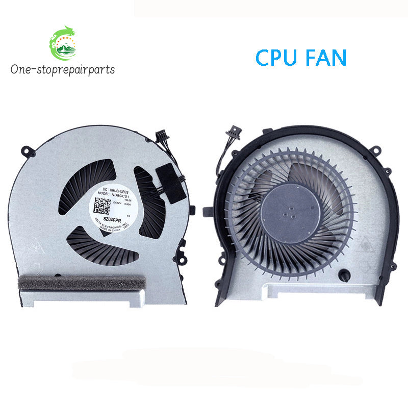 NEW ORIGINAL Laptop CPU GPU Cooling Fan For HP OMEN 5 Air 15-DH TPN-C143 L57330-001 HP laptop repair parts