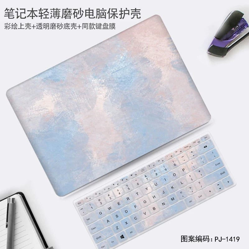 Oil painting wind protective case for Huawei 11 "12" 13 "14" 15 "16" matebook 14 MateBook XPro 16S 13S MateBook D14/SE Honor MagicBook X 15 16 protective case, notebook case film Laptop accessories