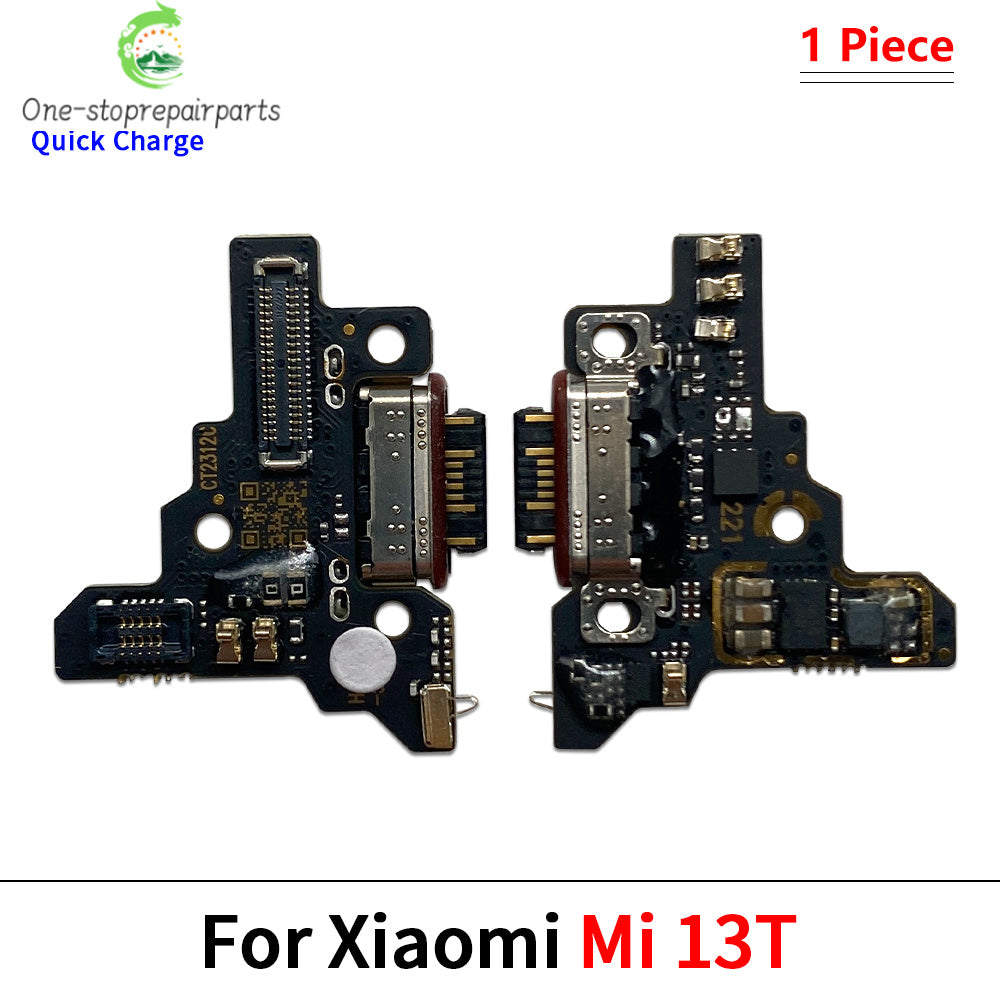 10Pcs,Dock Connector USB Charger Charging Port Flex Cable Board For Xiaomi Mi 9T 10 10T 11 11T 12 12T 13 13T Lite Pro A1 A2 Lite  Xiaomi  Xiao mi phone repair parts
