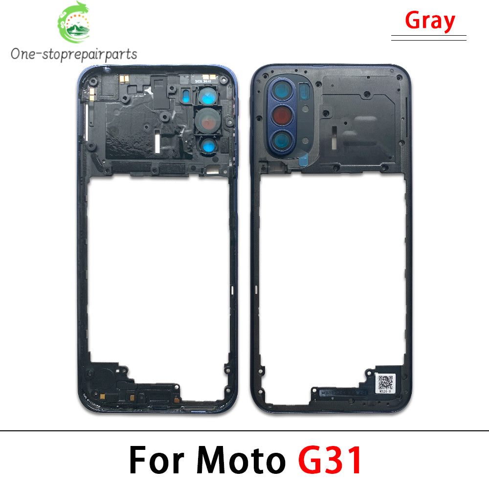 For Motorola Moto G13 G23 G53 G31 G41 G71 G50 5G Middle Frame Holder Housing Replacement Repair Parts Motorola phone repair parts