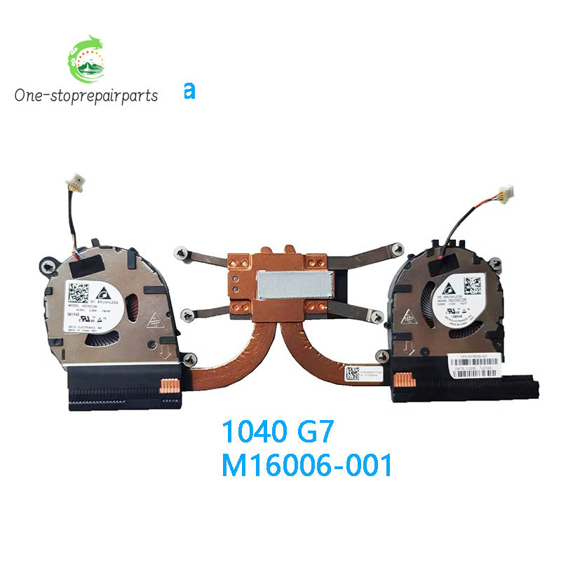 NEW Original LAPTOP CPU Cooling Fan With Heatsink For HP EliteBook x360 1040 G7 M16006-001 HP laptop repair parts