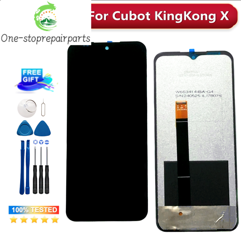 New Original For Cubot KingKong X LCD Display + Touch Screen Assembly Replacement Tested Well For Cubot KingKong X Pro LCD Tools Other brand Phone repair parts
